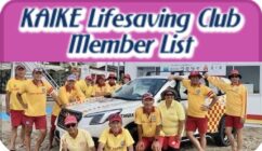 Kaike Lifesaving Club Member List